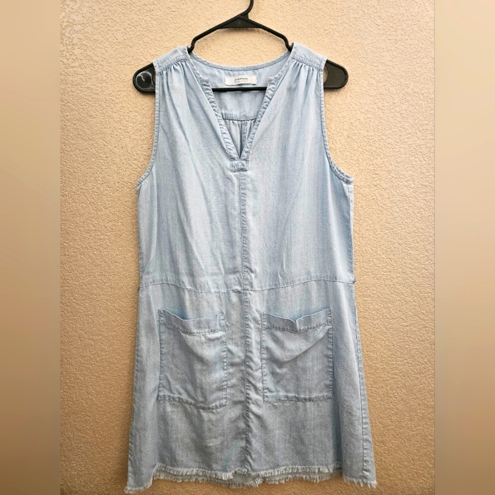 Jeans Dress Sleeveless Size 10